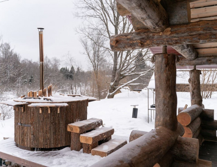 Коттедж Кело с баней - Эко-отель «Лепота»