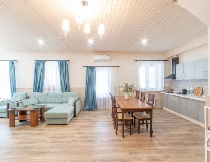 Таунхаус с электрическим камином - Эко-отель «Лепота»