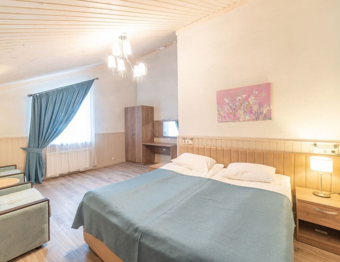 Таунхаус с электрическим камином - Эко-отель «Лепота»