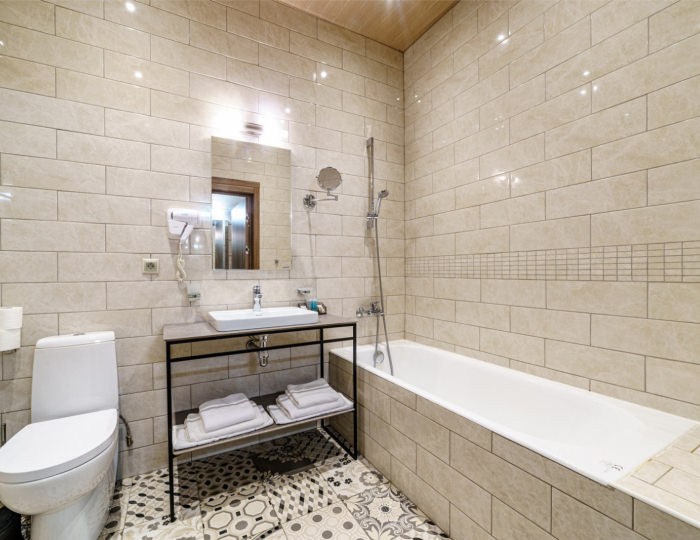 Улучшенный с двухъярусной кроватью - Эко-отель «Лепота»