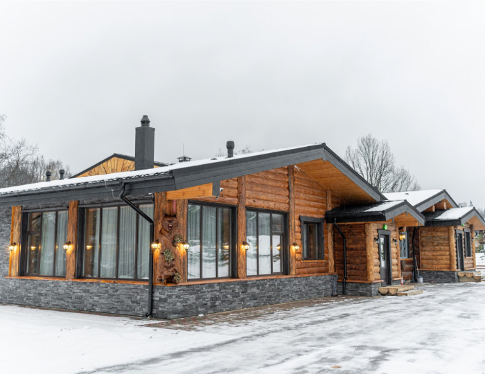 Апартаменты с камином (Медвежий угол) - Эко-отель «Лепота»