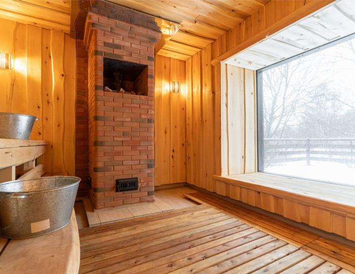 Апартаменты с камином (Медвежий угол) - Эко-отель «Лепота»