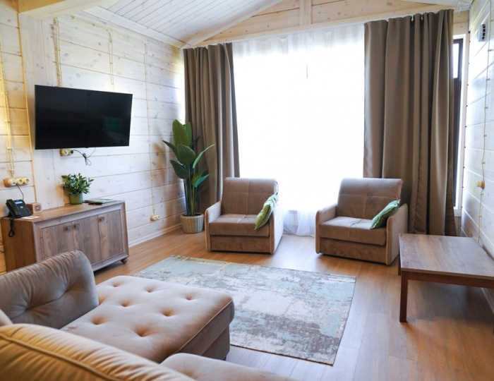 Гостевой дом с тремя спальнями и кабинетом (Дом Важной Птицы) - Эко-отель «Лепота»