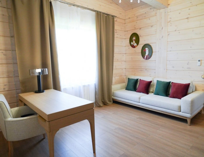 Гостевой дом с тремя спальнями и кабинетом (Дом Важной Птицы) - Эко-отель «Лепота»